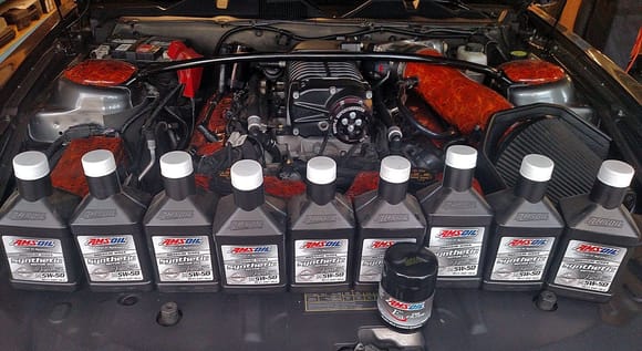 My Mustang oil change