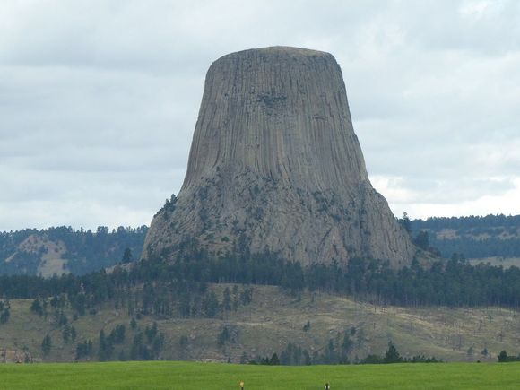 Devils' Tower in Wyoming