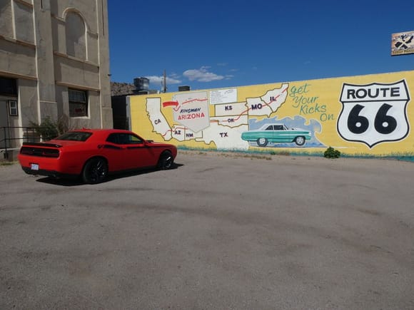 Cool mural in downtown Kingman, AZ.