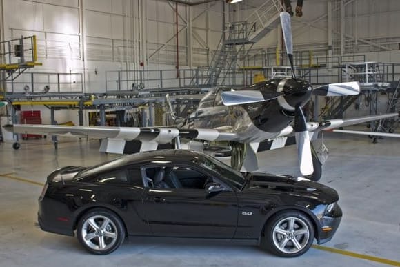 2011 gt and a rare p-51