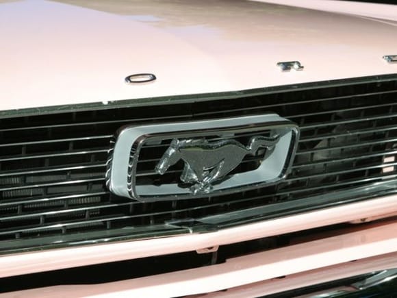 1966 pink coupe grille