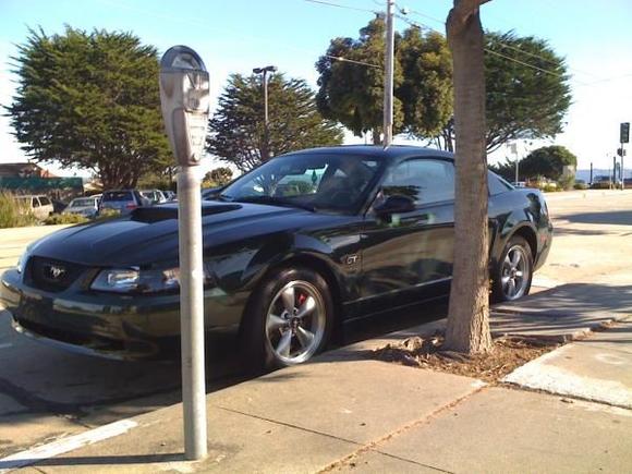 My 01 Bullitt in Monterey, California (Christmas Eve)