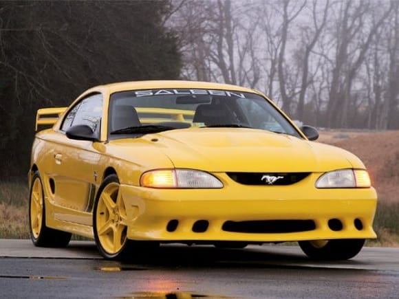mump 0605 06z 1994 ford mustang saleen front view