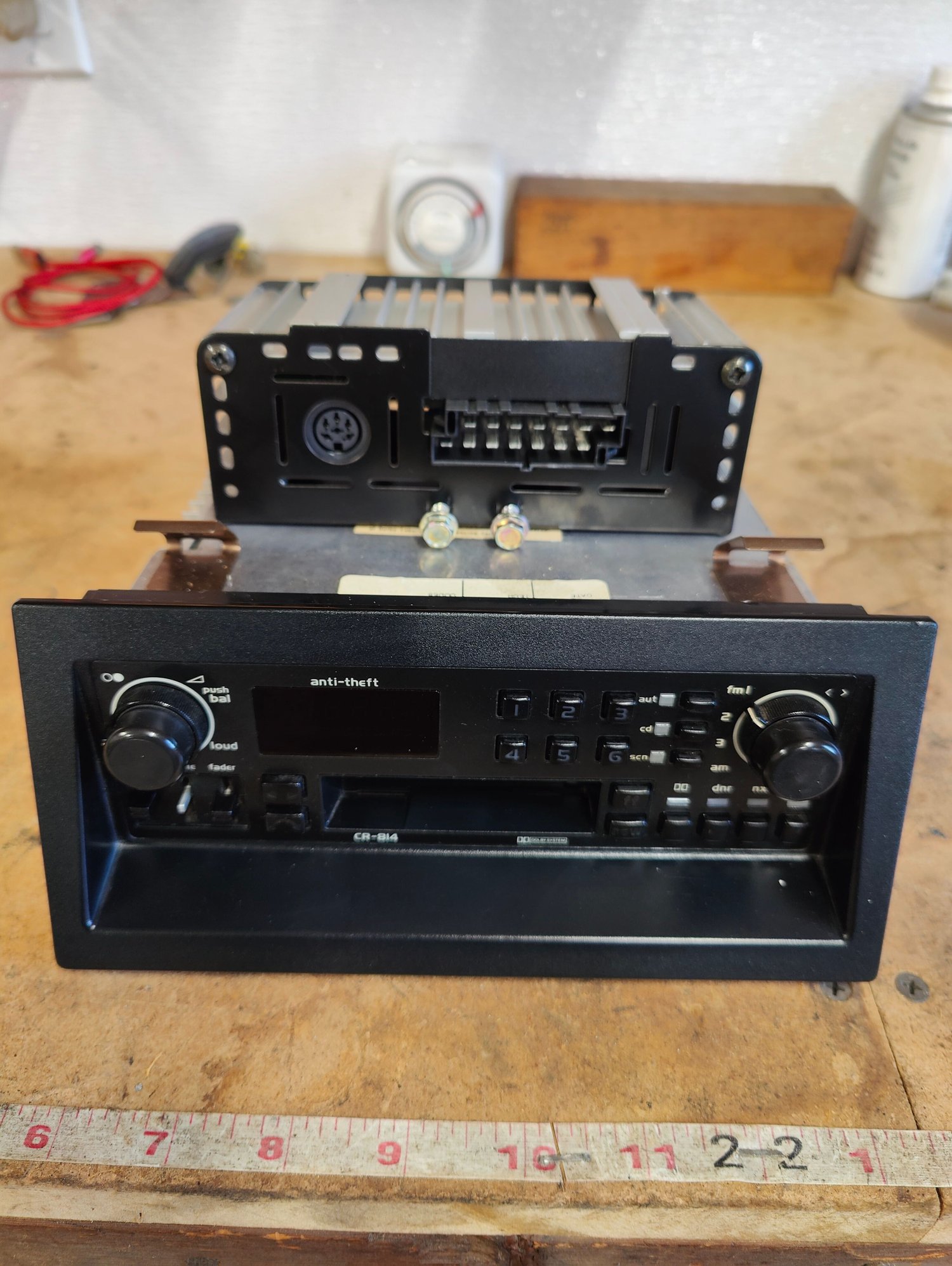 Audio Video/Electronics - Volvo CR-814 car stereo and amplifier - Used - 1994 Volvo 940 - Broad Brook, CT 06016, United States