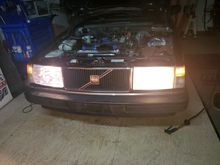 Passenger side headlight is new 