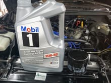 15/40 Mobil 1 for upcoming 1500 mile high speed jaunt down 95 to Florida 
