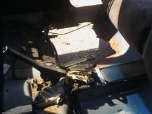 Rear floor pan