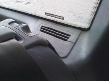 I now know that what I thought was a crack in this panel was for a seat belt for the 3rd row seats glad that I didnt plastic weld that up