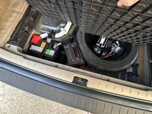 New battery; spare, original radio if needed.