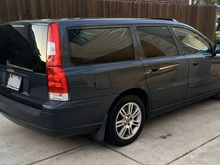 Tinted windows sides and back