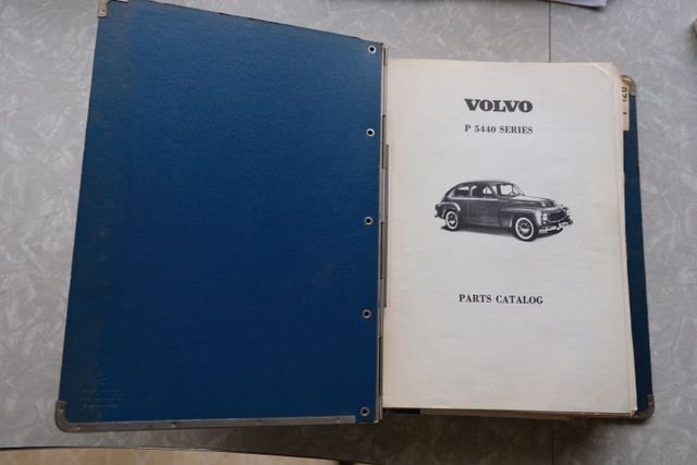 Accessories - Factory Original 1960 Volvo Parts Manual (PV B44 and early 120 series) - Used - 0  All Models - Harrisburg, PA 17111, United States
