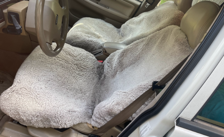 Interior/Upholstery - Custom Fit Sheepskin Seat Covers from a 960 Wagon - Used - All Years Volvo All Models - Pittsboro, NC 27312, United States