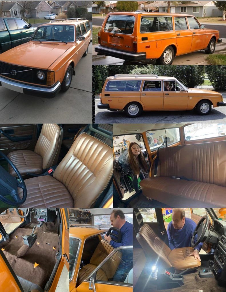 1980 Volvo 242 - One family 1976 240DL Volvo for sale - Used - VIN VC#24545E1101856 - 4 cyl - 2WD - Automatic - Wagon - Brown - Wichita, KS 67212, United States