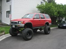 1991 4runner sr5 Lifted and Huge