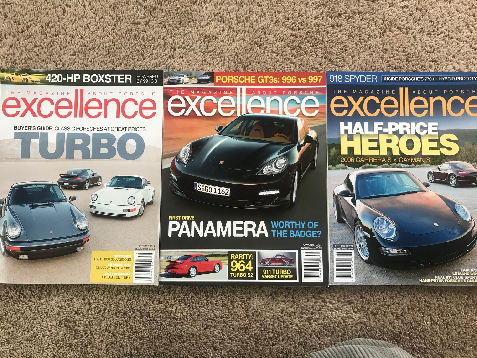 Porsche Excellence magazines Porsche