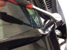 14 mm ratchet remove them .If they have not been off for a while this may need a bit of penetrating oil and twiddling.Use something like copperslip when you put them back 