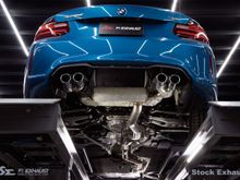 BMW F87 M2 STOCK Exhaust System