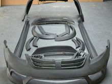 100% carbon fiber full body kit