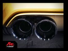 Fi Exhaust for BMW F82 M4 - Diamond Black Quad Tips.
