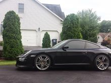 Example of wheels - not my car. 