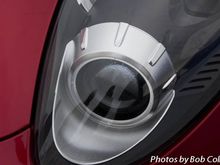 Alfa 4C headlight detail.