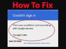 gmail login problem 
