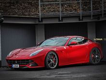 Masterpieces among themselves - Ferrari F12 equipped by LOMA®-Wheels
