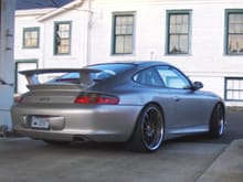 Customers 996GT3 with 19&quot; IForged Monaco Wheels