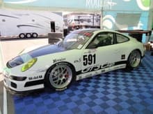 997 GT-3 Cup racecar, white, but with some nice graphics.