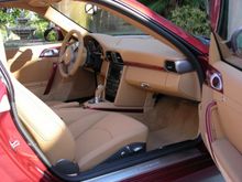 Interior showing painted trim