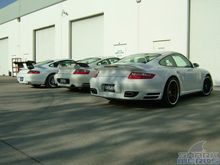 Porsches always look good in white.