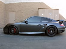 VividRacing.com Project 997TT with MaShaw GT2 Rear wing, HRE P43 Wheels, JIC Cross Coilovers, TechArt Side Skirts.