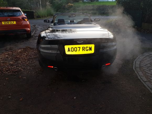 New 007 plate