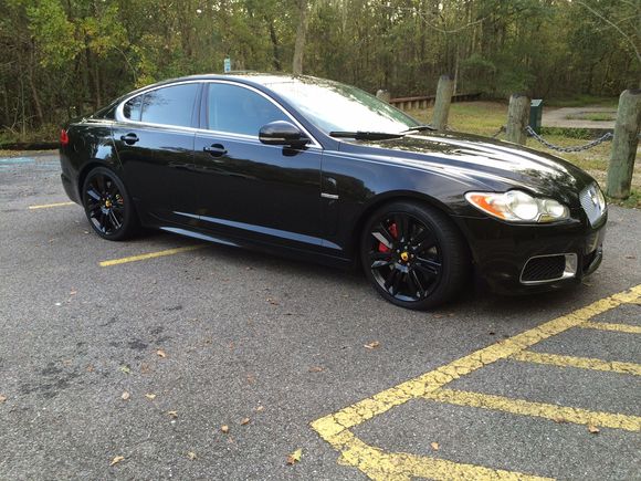 My completed Jag XF-R project.