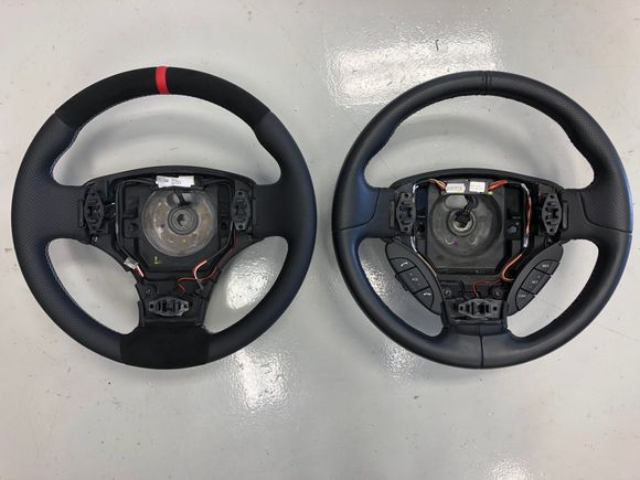 Here’s the new and original side-by-side. Installation was a snap after watching RedPants video. 
