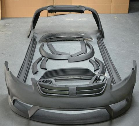 100% carbon fiber full body kit