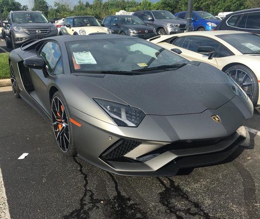 2 of these models have been seen at the Mclaren and Lamborghini dealership in Sterling, Virginia. Here's one in Matte Grey.
