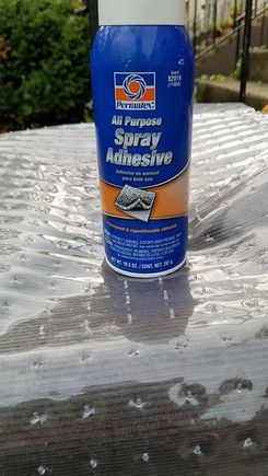 Permatex Clear Spray adhesive