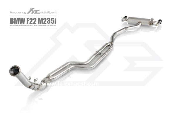 Fi Exhaust for BMW F22 M235i – Full Exhaust System.