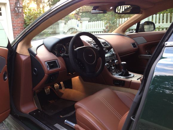 Chestnut Brown interior.