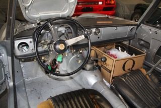 work in progress. 69 spider veloce.