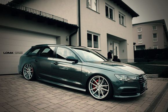 365 HP Audi A6 TDI with 21 Inch LOMA Wheels