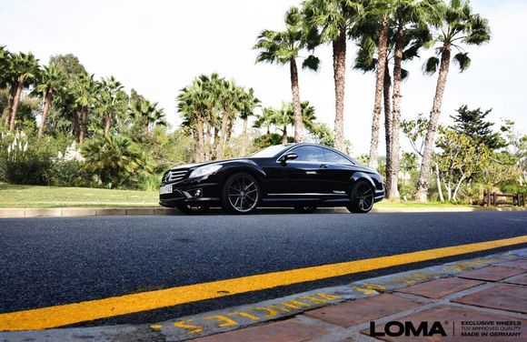 Mercedes CL65 AMG package with LOMA GT5.2 Superlight Performance Wheels.
www.lomawheels.com
www.lomawheels-germany.com