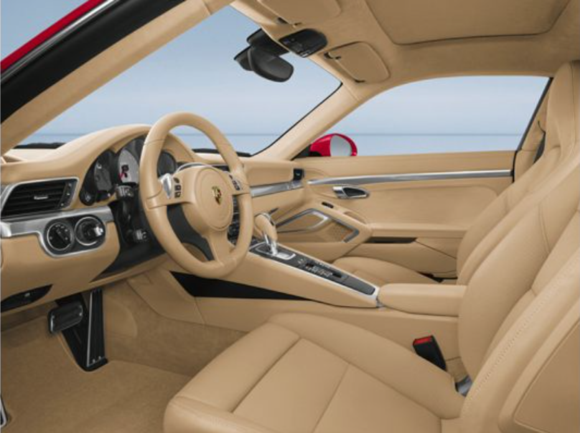 Luxor beige all leather interior