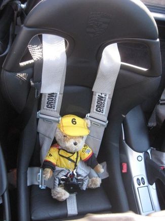My GT3 seats and Ferdie!