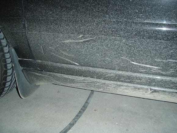 This customer put TRACwrap to use! Even went under the lower rocker panels.