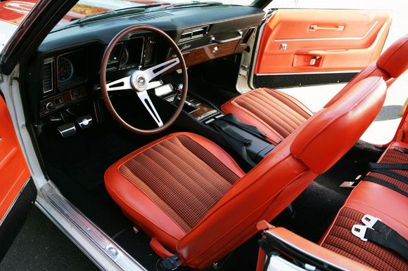 1969 Camaro Pace Car Interior