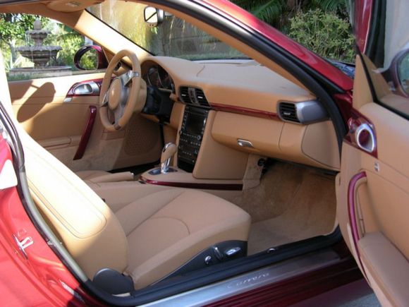 Interior showing painted trim