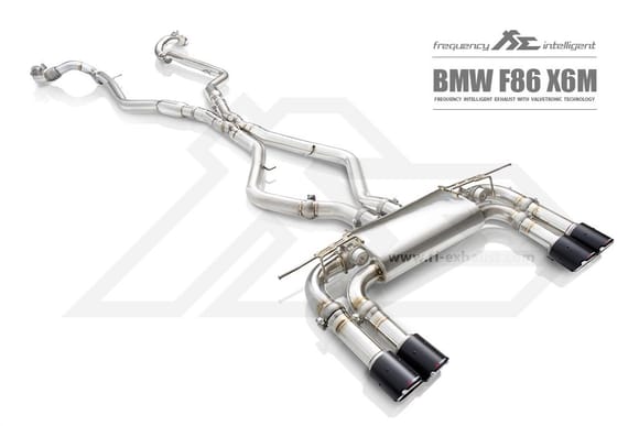 Fi Exhaust for BMW F86 X6M - Full Exhaust System.