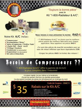 A/C KIT PROMO $35 OFF (COMPRESSOR / DRIER / EXPANSION VALVE/ EVAPORATOR ...